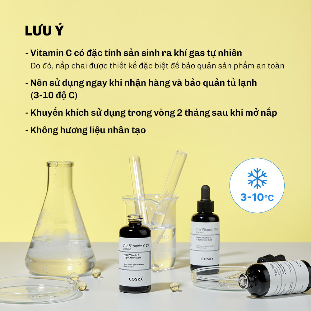 Mô tả Tinh chất COSRX vitamin C 23 & 13 sáng da và mờ thâm 20g - 12