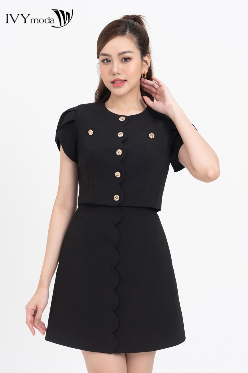 Mô tả Chân váy chữ A HELEN SET IVY moda MS 31M8273 - 3
