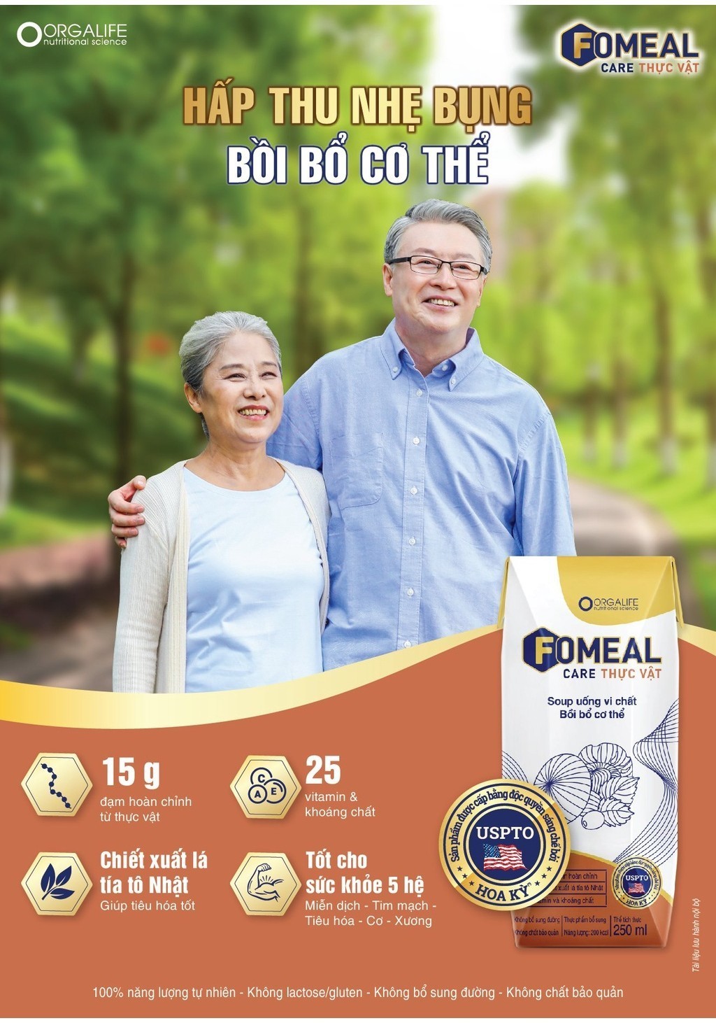 Mô tả Lốc 3 Hộp Soup uống vi chất FOMEAL CARE THỰC VẬT giàu đạm & vitamin, tăng đề kháng - 1