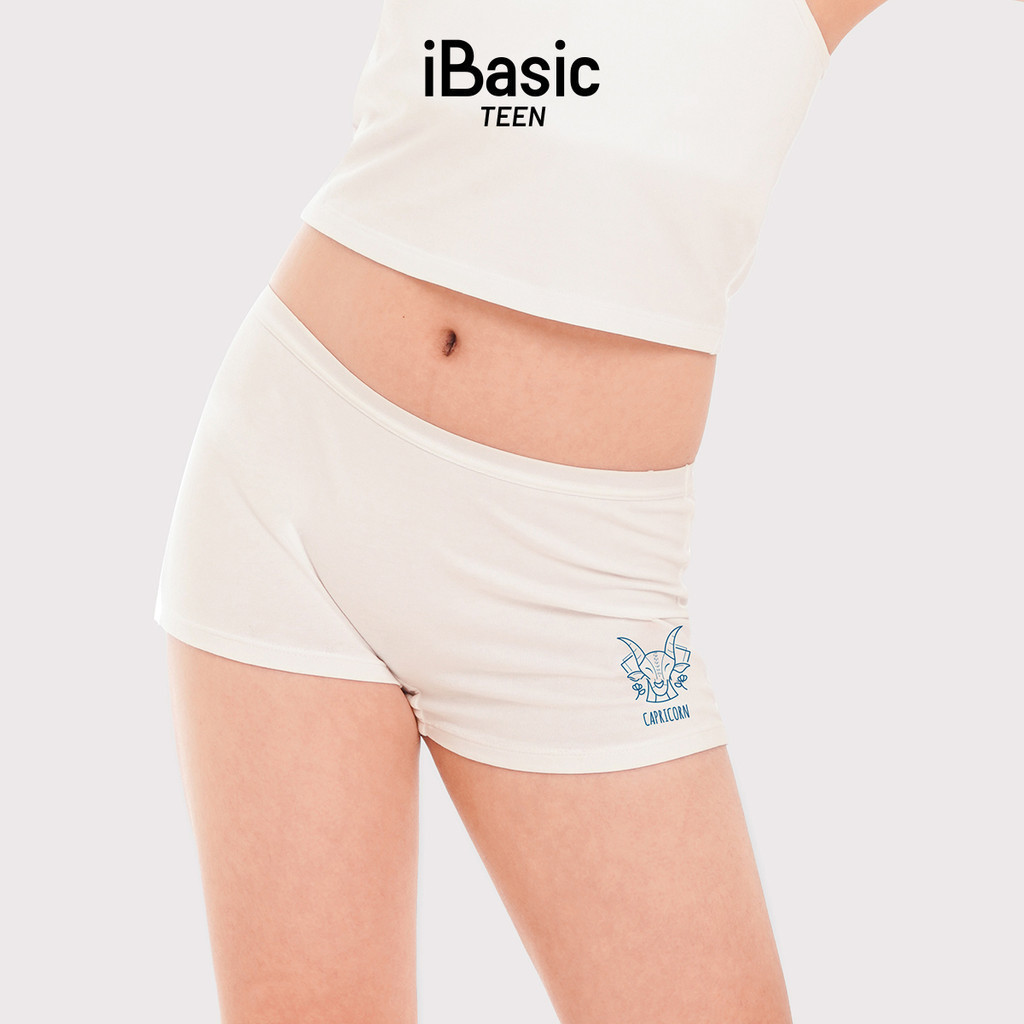 Mô tả Quần lót nữ iBasic hoạ tiết Cung hoàng đạo cotton USA kháng khuẩn phom boyshort PANT028-1 - 4