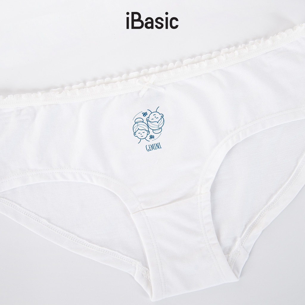 Mô tả Quần lót nữ iBasic cotton USA kháng khuẩn hoạ tiết Cung hoàng đạo PANT027C - 4