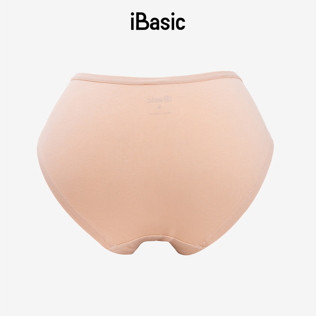 Mô tả Pack 2 combo quần lót nữ cotton USA kháng khuẩn cao cấp lưng vừa iBasic PANW172-PA2 - 3