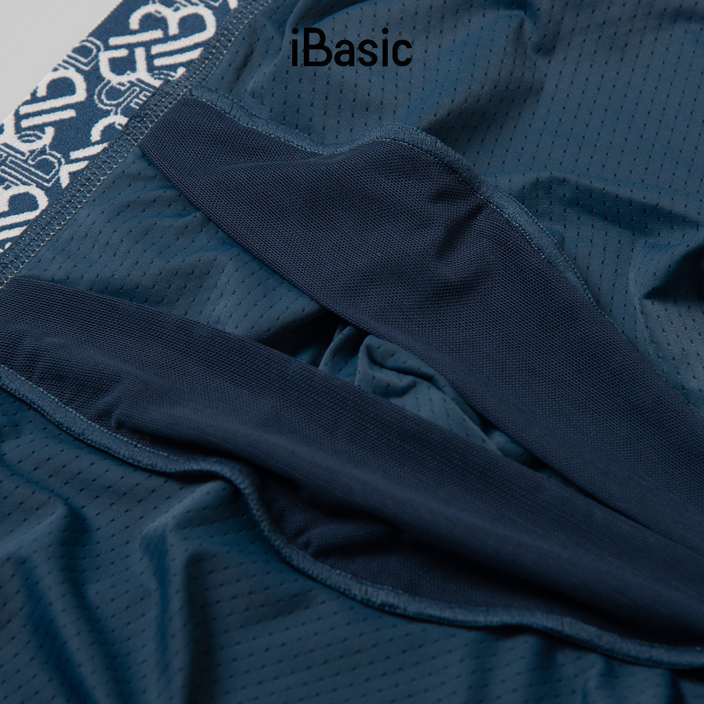 Mô tả Quần lót nam iBasic thoáng khí airy hai lớp phom trunk PANM120 - 4