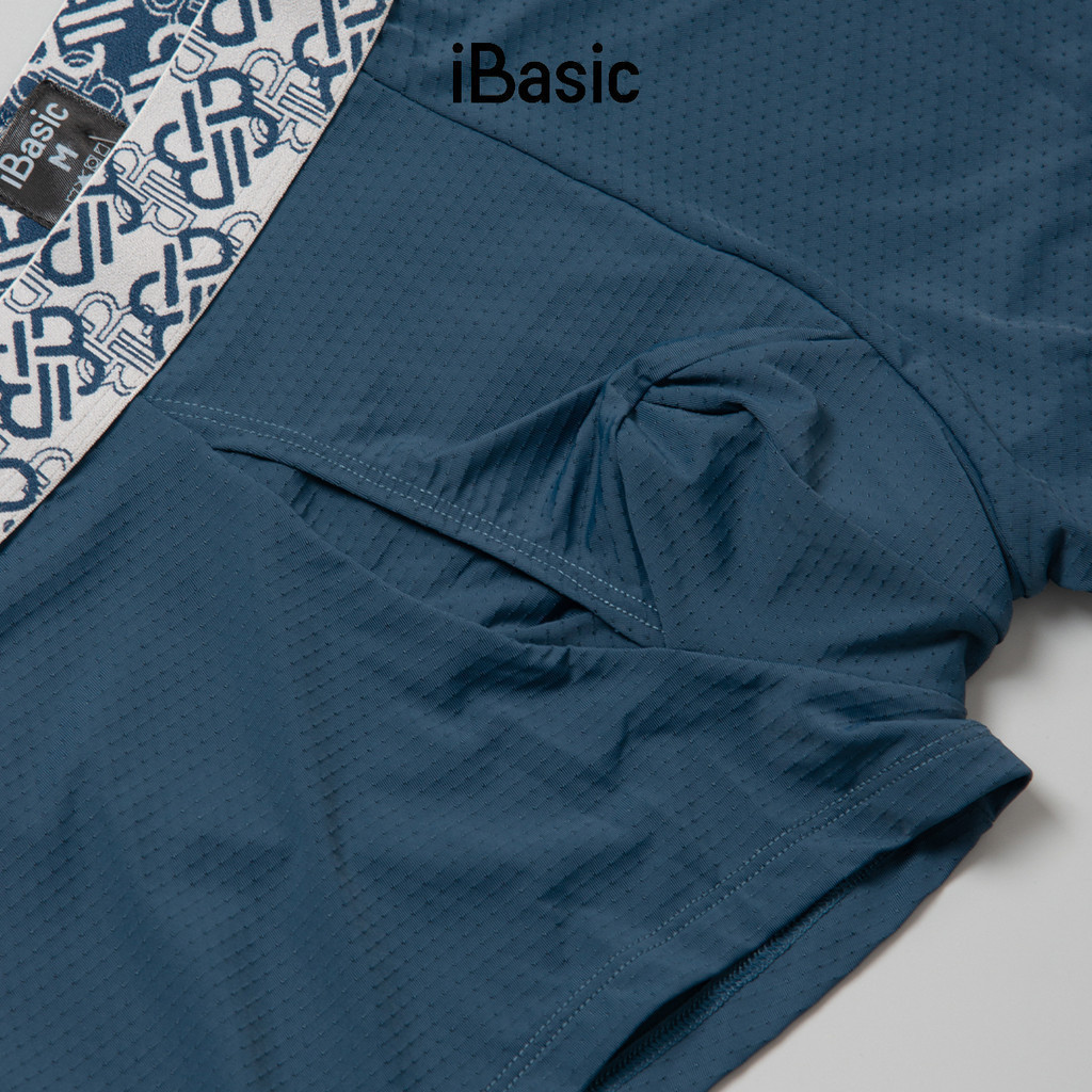 Mô tả Quần lót nam iBasic thoáng khí airy hai lớp phom trunk PANM120 - 6