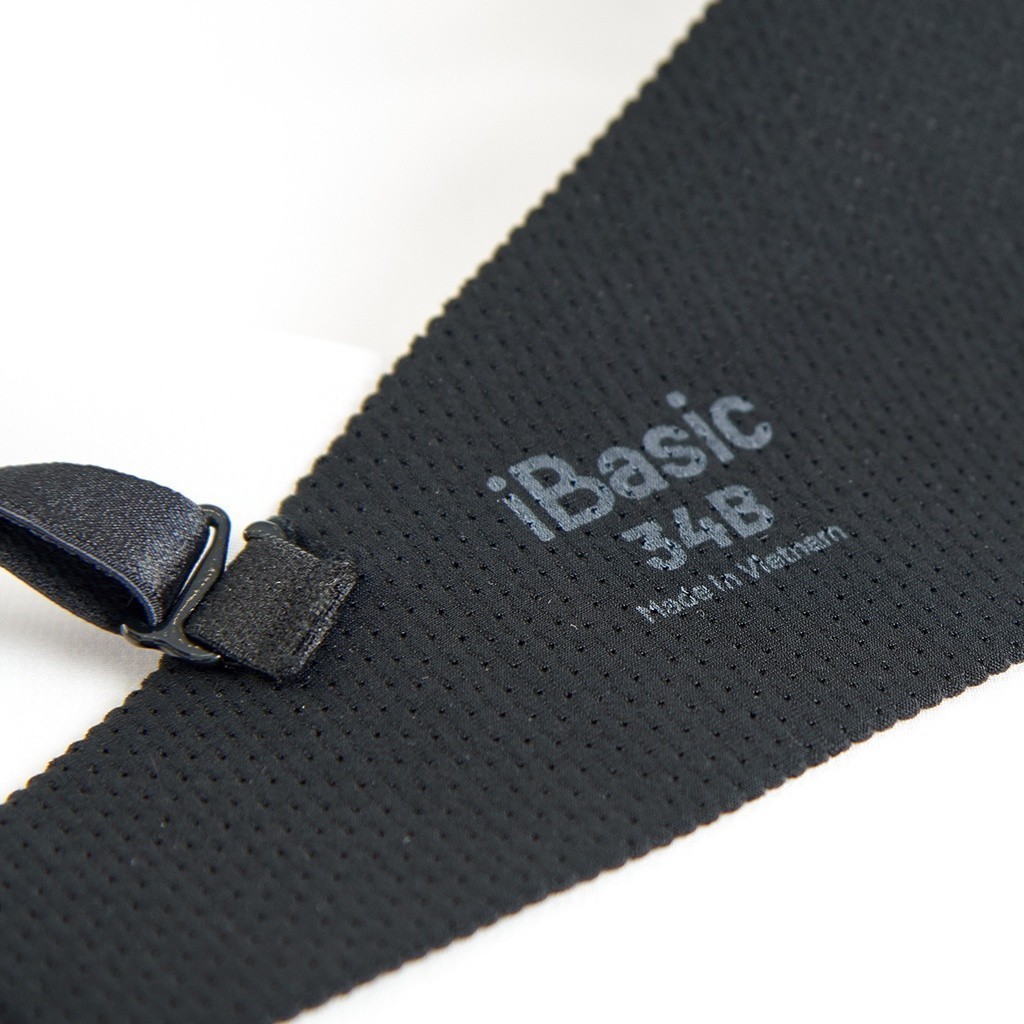 Mô tả Áo ngực su iBasic có gọng không đường may mút vừa cup ngang phom đúc BRAW098 - 2