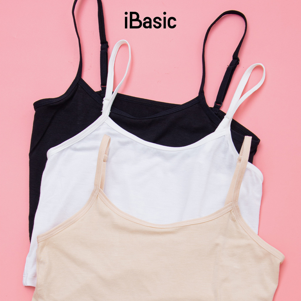 Mô tả Áo lót hai dây iBasic cami croptop học sinh VA111 - 2