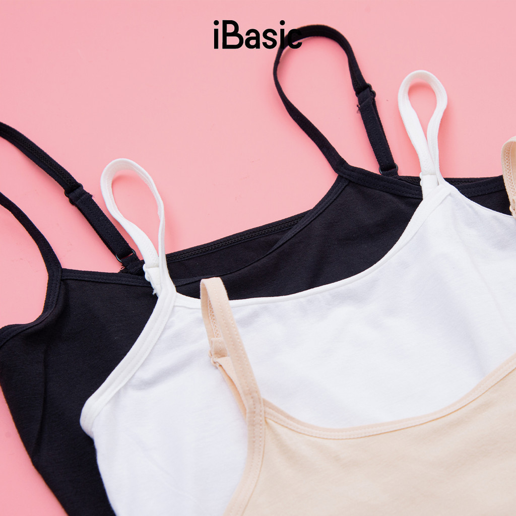 Mô tả Áo lót hai dây iBasic cami croptop học sinh VA111 - 4