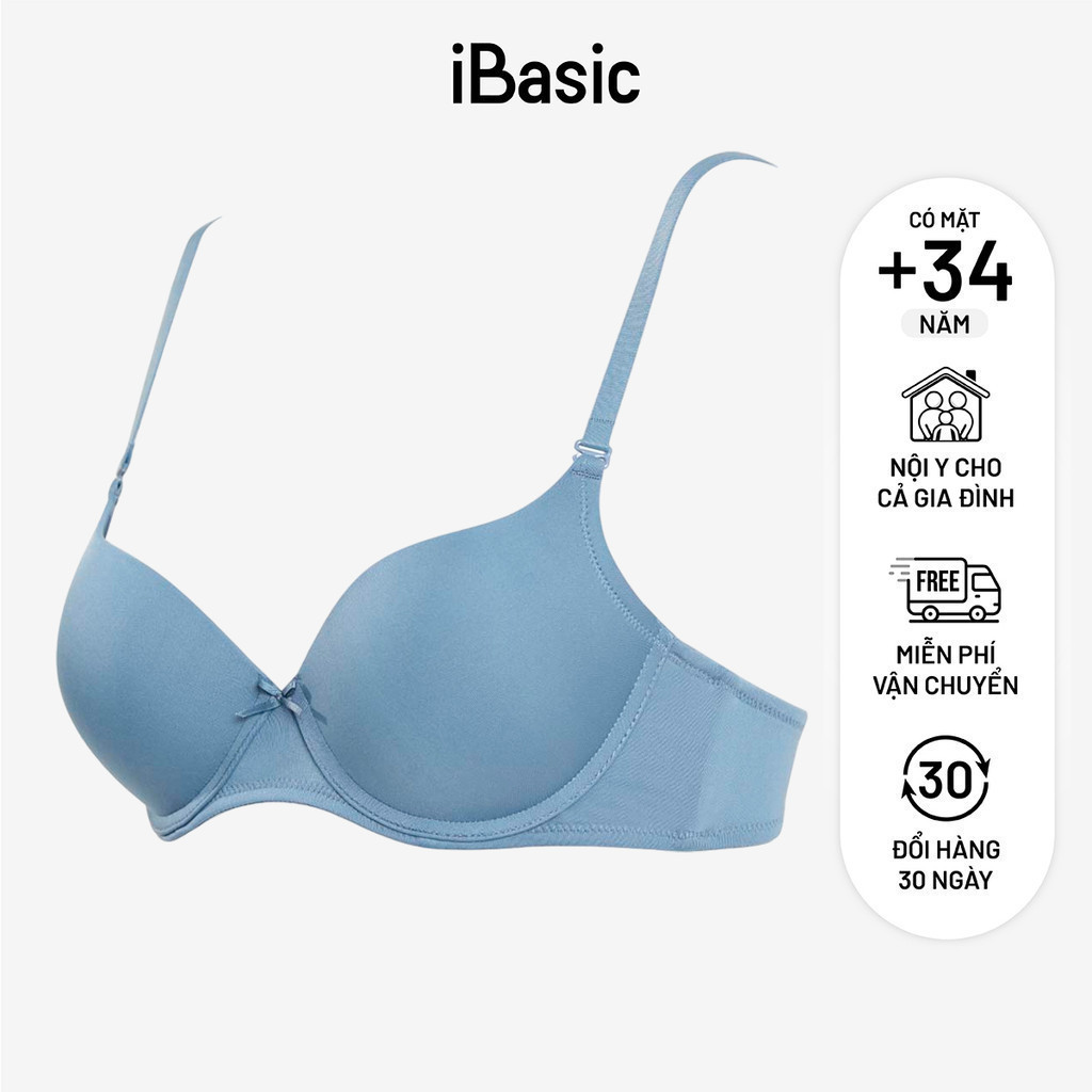 Mô tả Áo ngực có gọng iBasic mút vừa T-Shirt smoothies BRAW130 - 1