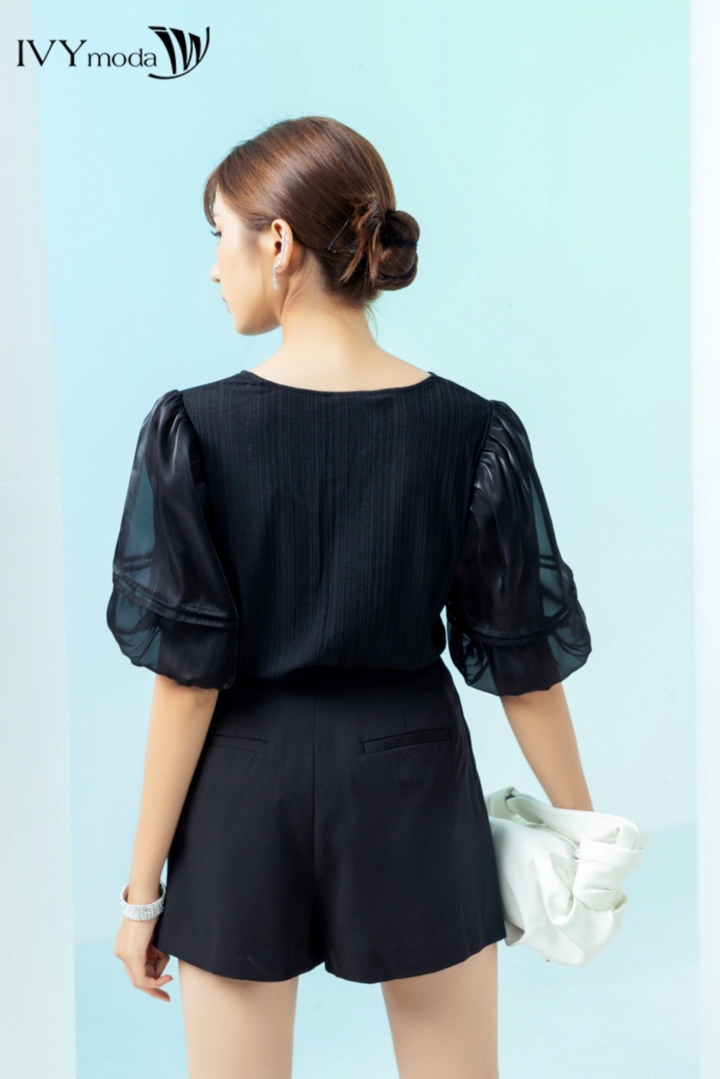 Mô tả Quần sooc nữ giả váy IVY moda MS 20M7587 - 6