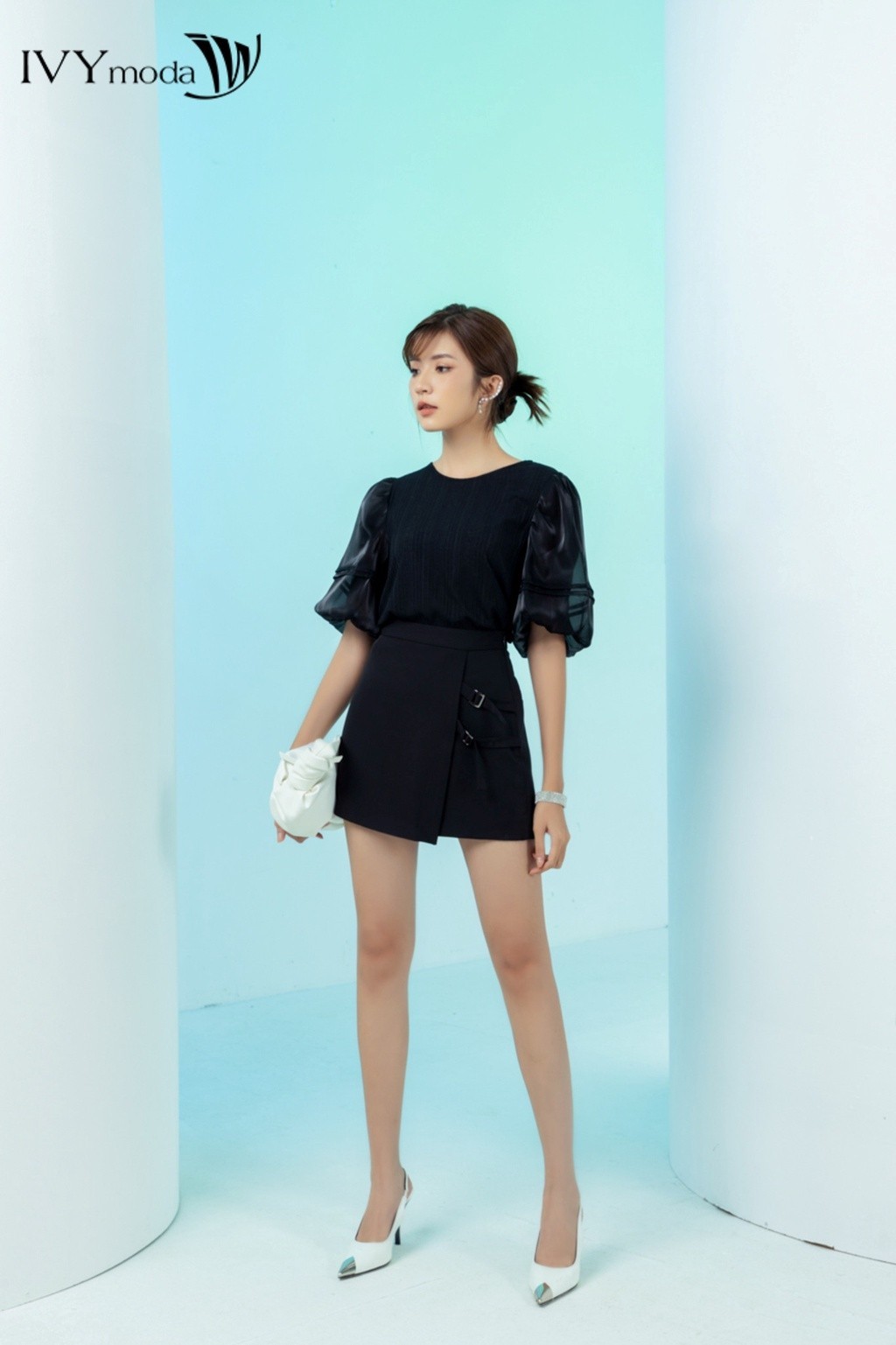 Mô tả Quần sooc nữ giả váy IVY moda MS 20M7587 - 7