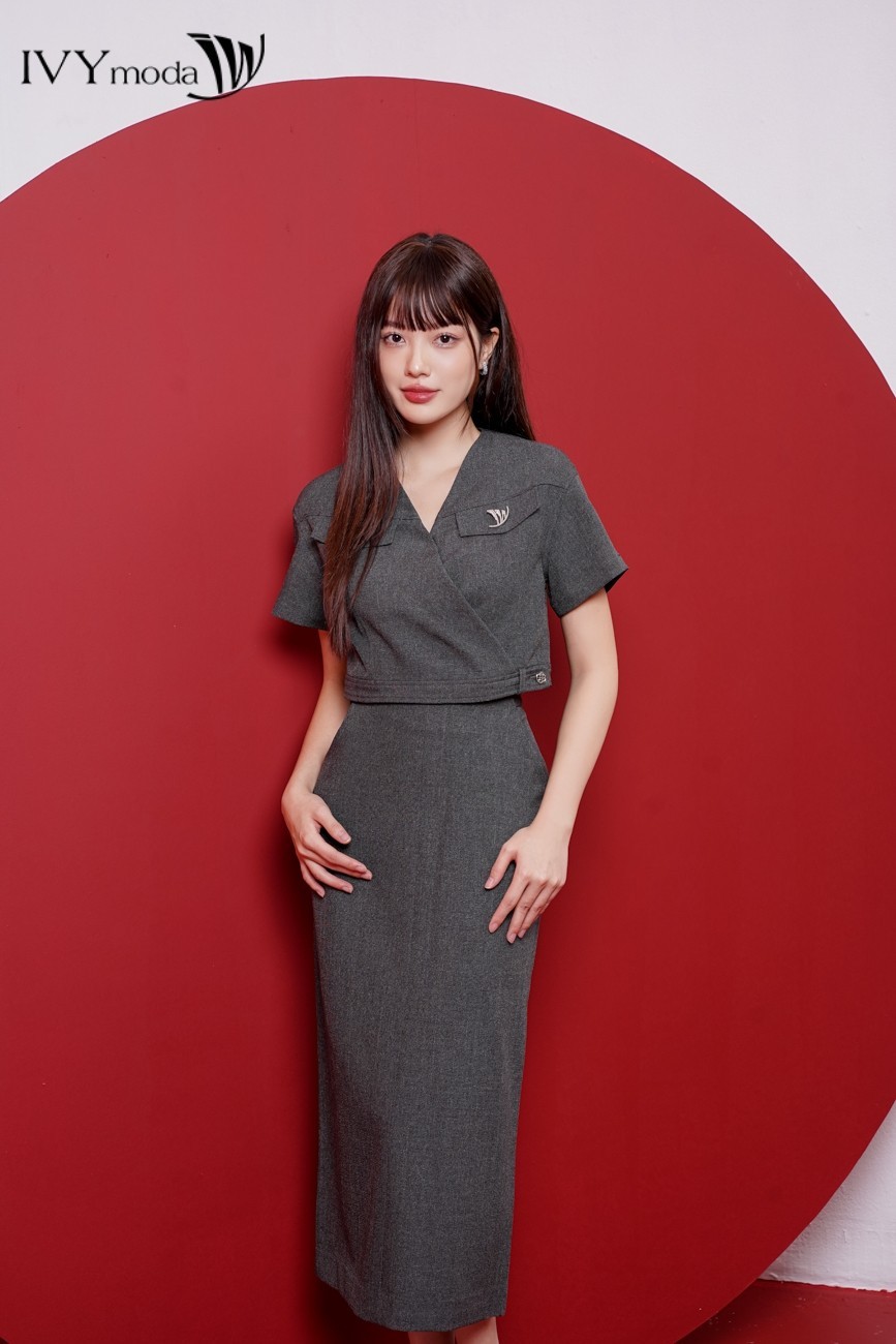 Mô tả Áo sơ mi nữ kiểu Expert IVY moda MS 16T0231 - 1