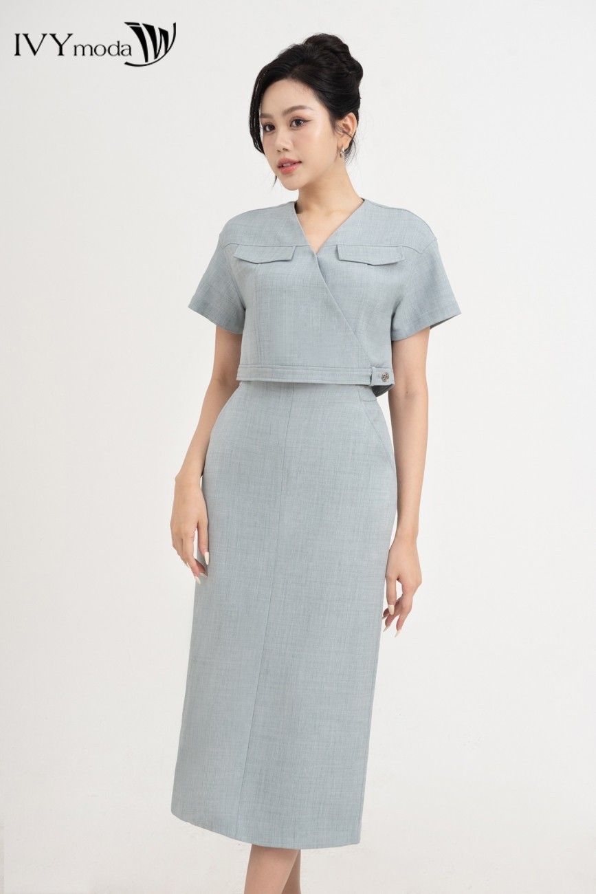 Mô tả Áo sơ mi nữ kiểu Expert IVY moda MS 16T0231 - 3