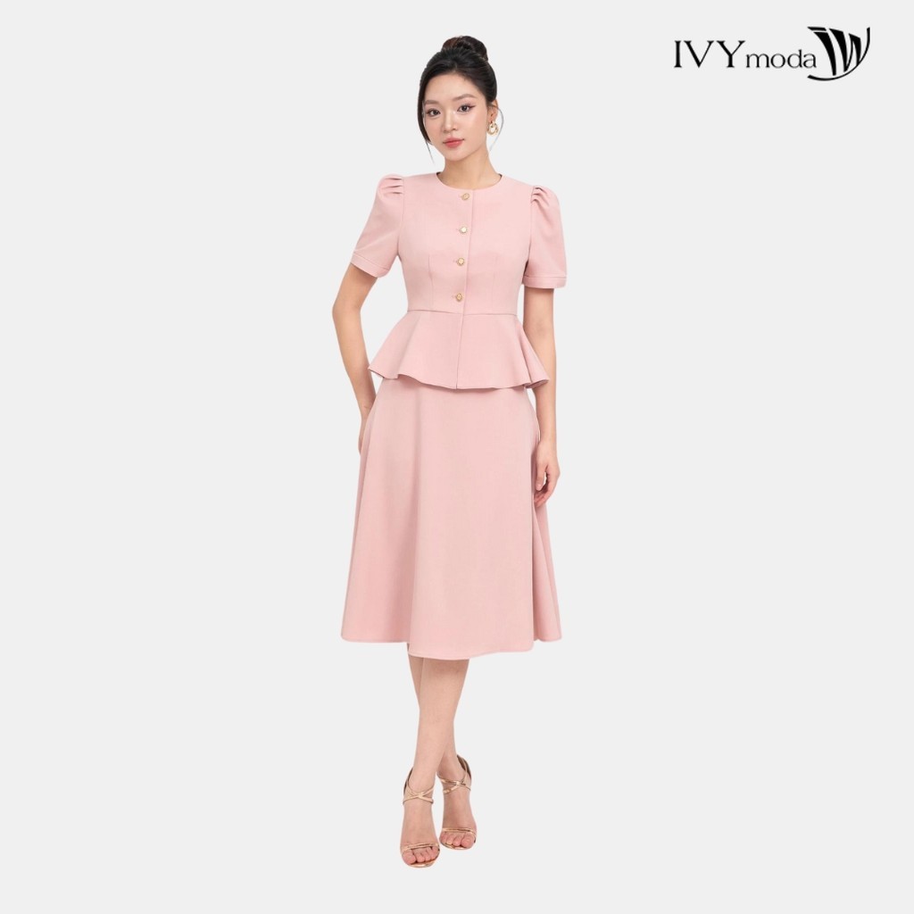 Mô tả Chân váy xòe Rosalie IVY moda MS 30T0232 - 8