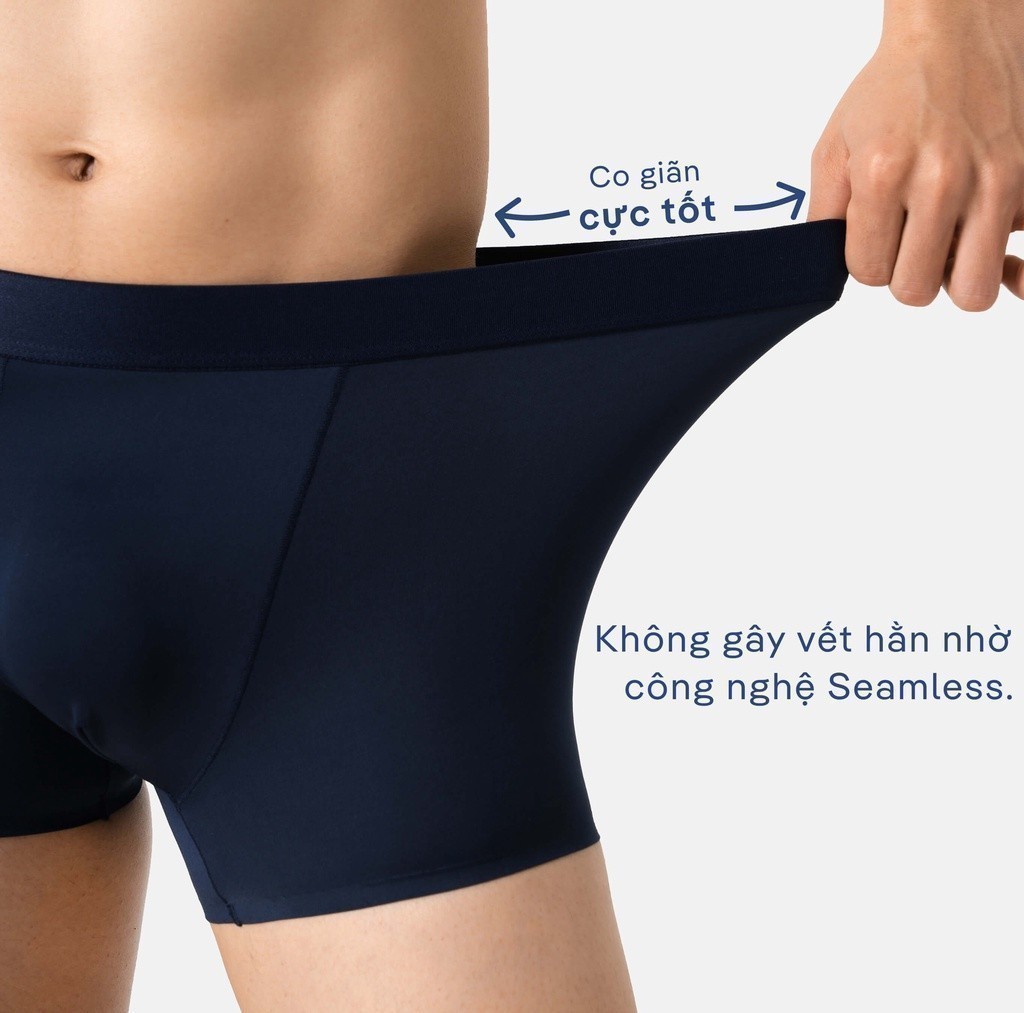 Mô tả Combo 03 Quần lót nam Trunk Excool Microfiber Seamless (Không đường may) Coolmate - 6