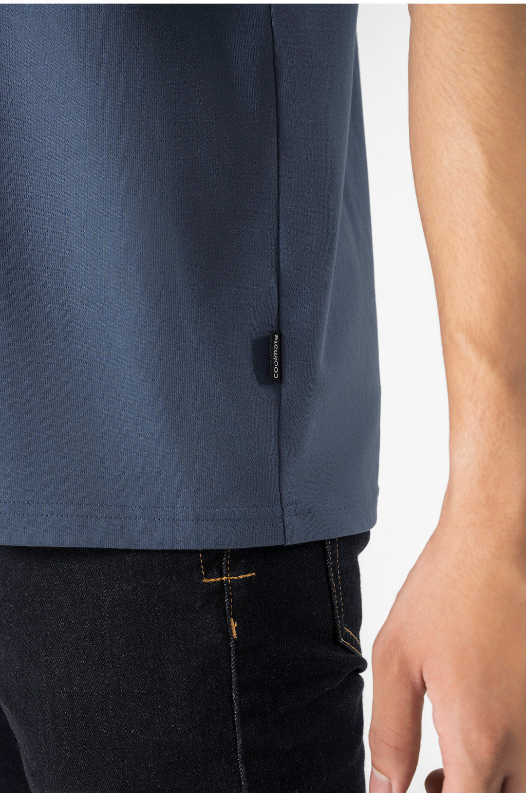Mô tả Áo thun nam TShirt Basic Cotton 100% 220gsm dày dặn mềm mại Coolmate - 5