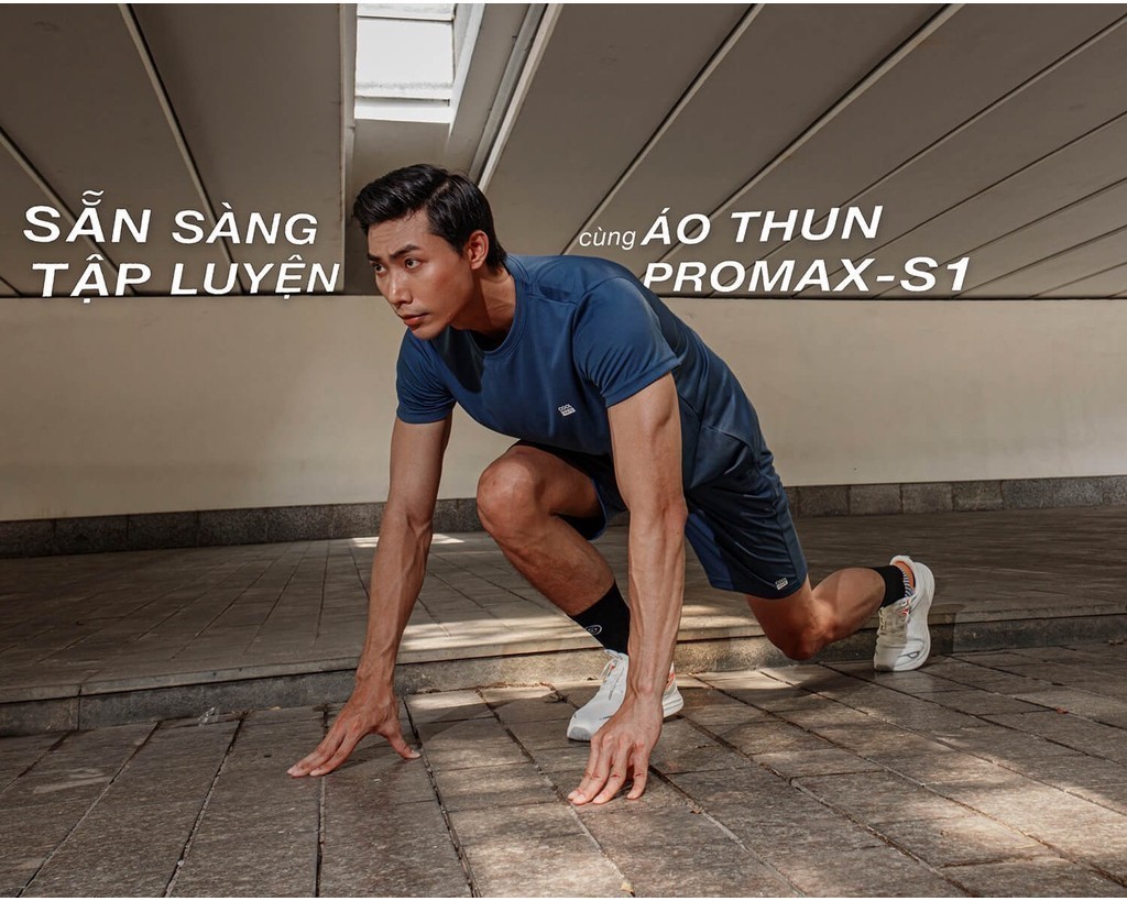 Mô tả ÁO THUN thể thao nam ProMax S1 thấm hút nhanh khô Coolmate - 1