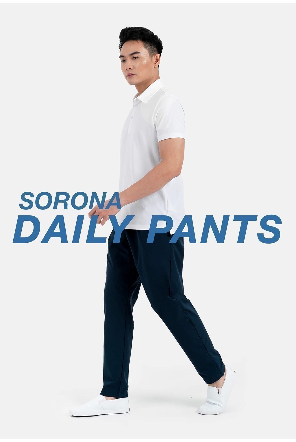 Mô tả Quần dài nam Daily Pants  sợi Sorona, nhuộm Cleandye Coolmate - 1