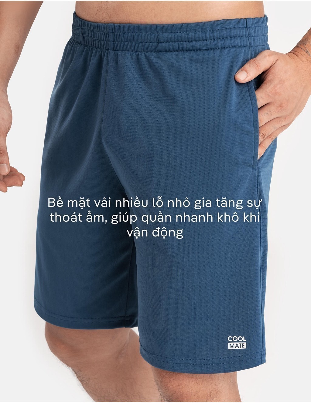 Mô tả Quần short thể thao nam Promax-S1 thoáng khí thoải mái Coolmate - 5