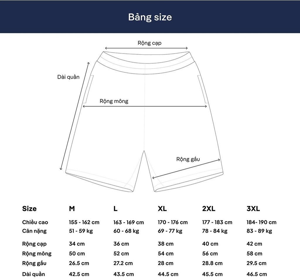 Mô tả Quần short thể thao nam Promax-S1 thoáng khí thoải mái Coolmate - 11