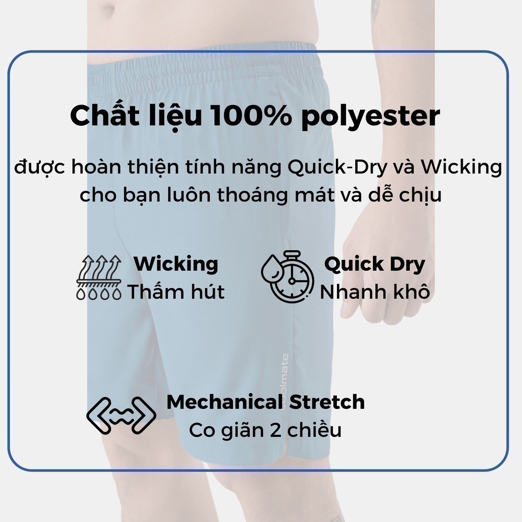 Mô tả Quần thể thao nam 7inch Ultra Short có túi khóa kéo Coolmate - 2