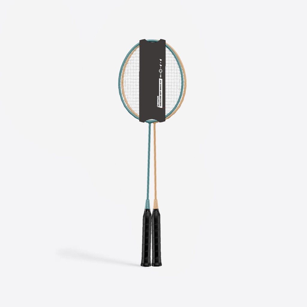 Mô tả Bộ vợt cầu lông người lớn DECATHLON Discover BR100 xanh ngọc/cam mã 8920098 - 3