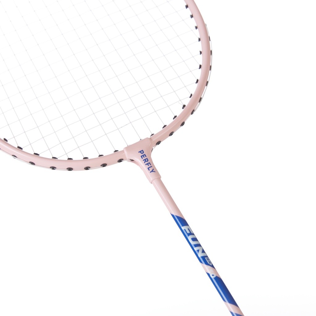 Mô tả Vợt cầu lông người lớn DECATHLON Fun BR130 hồng/xanh dương mã 8851493 - 1