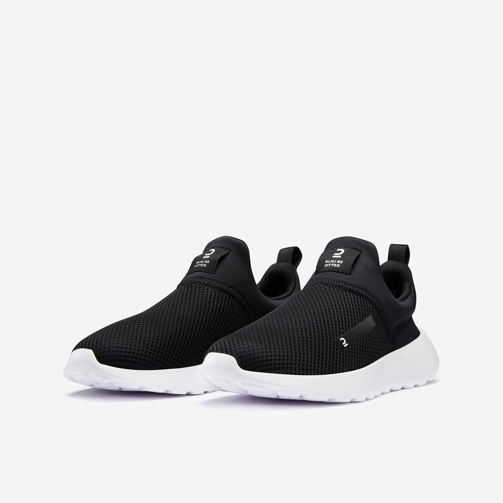 Mô tả Giày đi bộ nữ không dây giày DECATHLON Kalenji BE Fitted đen mã 8841997 - 1