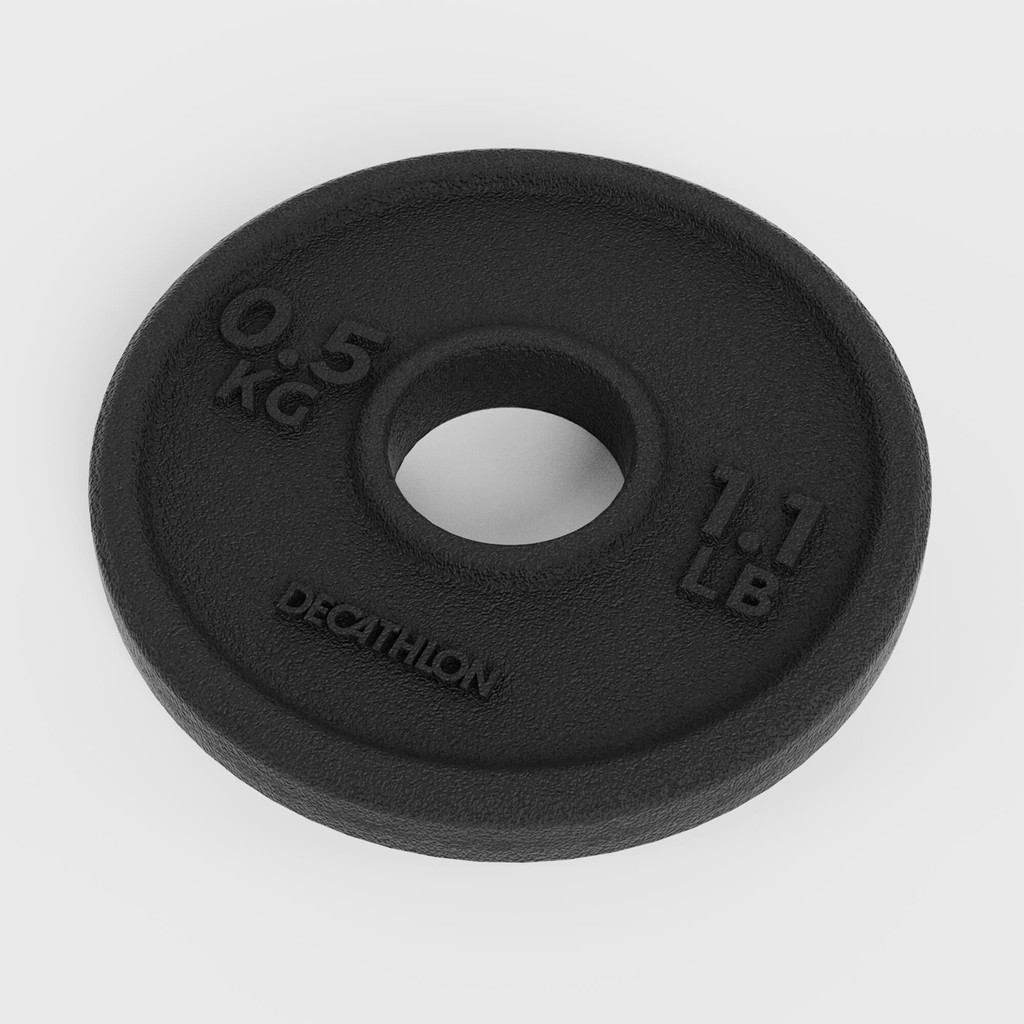 Mô tả Đĩa tạ sắt tập tạ 0.5kg 28mm DECATHLON mã 8816721 - 3