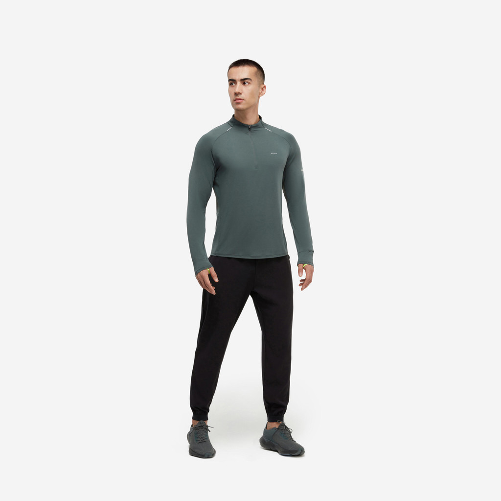 Mô tả Quần dài chạy bộ nam thoáng khí DECATHLON 100 đen mã 8882067 - 4