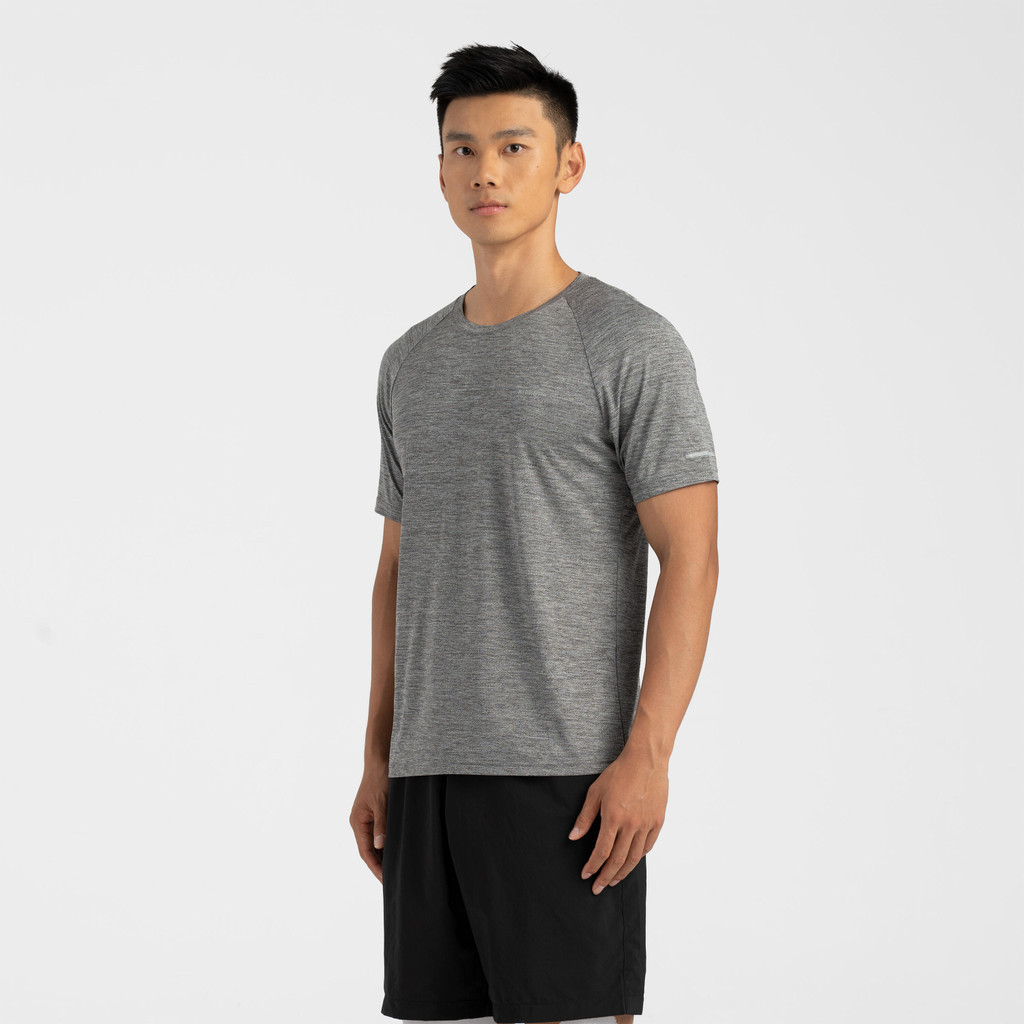 Mô tả Quần short chạy bộ thoáng mát Run Dry+ cho nam DECATHLON Đen mã 8751038 - 3