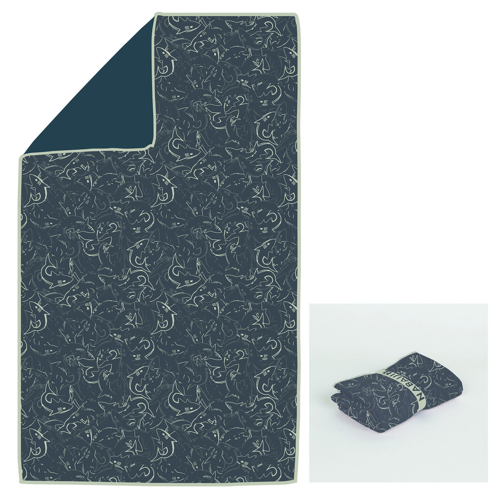 Mô tả Khăn tắm microfibre cỡ L 80 x 130 cm DECATHLON Họa tiết mã 8857678 - 5