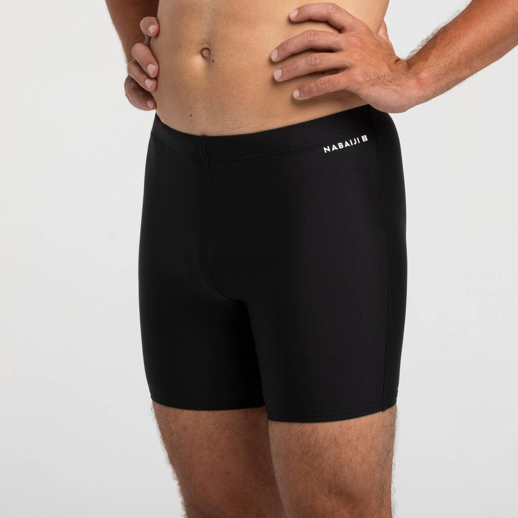 Mô tả Quần bơi boxer nam dáng dài co giãn DECATHLON 100 đen mã 8828282 - 3