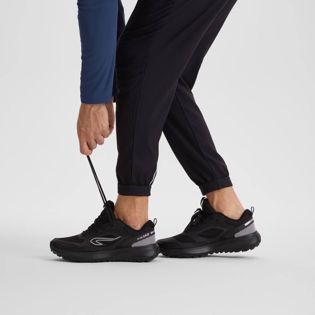 Mô tả Giày chạy bộ/chạy trail nam DECATHLON JF190.1 Grip đen/xám mã 8883621 - 2