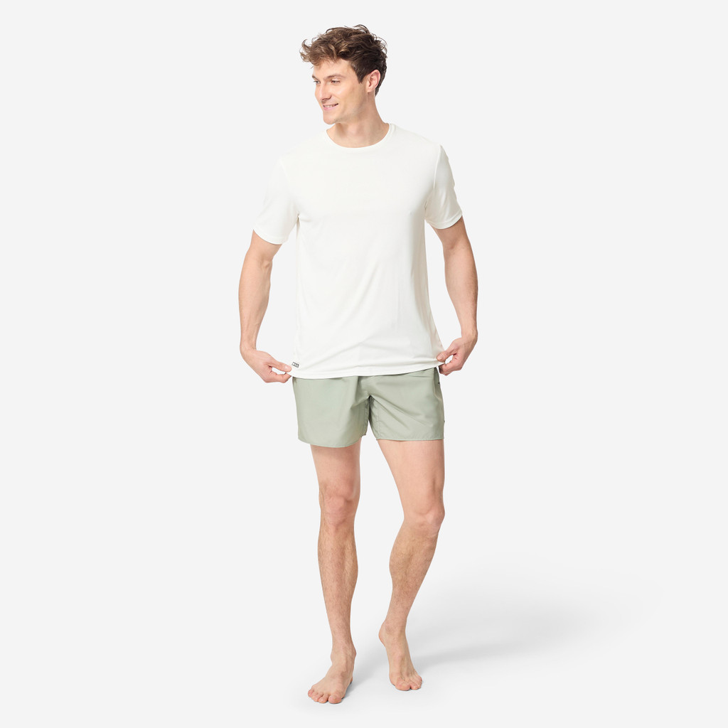 Mô tả Áo thun lướt sóng nam ngắn tay chống tia UV DECATHLON Trắng mã 8752025 - 2