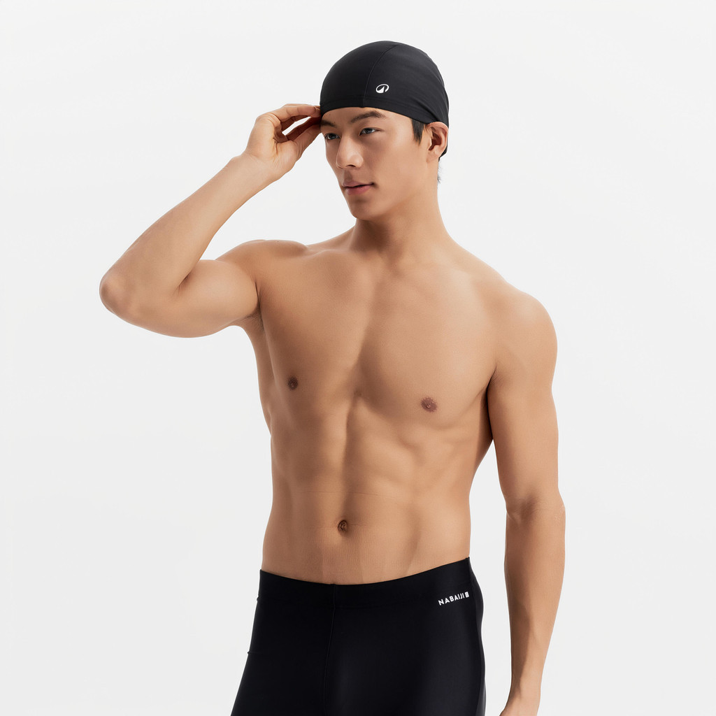 Mô tả Mũ bơi vải cỡ M DECATHLON Đen mã 8928043 - 3