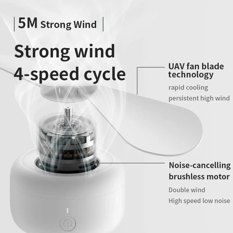 Mô tả Quạt Trần Tích Điện Di Động JISULIFE FA16 8000mAh | Remote Điều Khiển Từ Xa | Sử Dụng Lên Đến 25H | Bảo hành 12 Tháng - 4