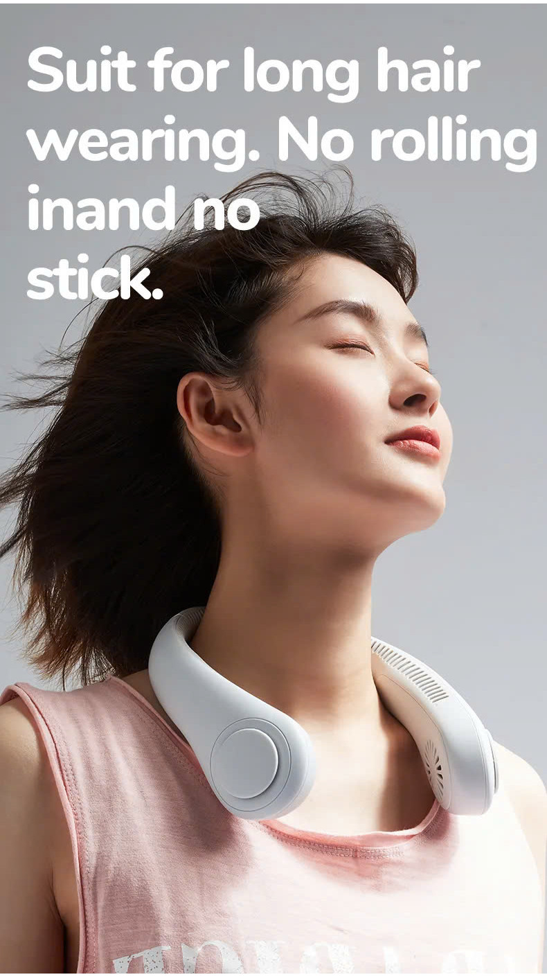 Mô tả Quạt Đeo Cổ Không Cánh 4000mAh JISULIFE FA14 Siêu Mát 270 Độ | Sử Dụng Lên Đến 16H | Bảo Hành Chính Hãng 12 Tháng - 3