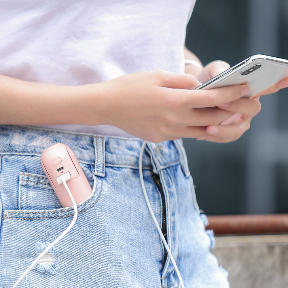 Mô tả Quạt Cầm Tay Gấp Gọn JISULIFE F8 2000mAh | 2 Cấp Gió | Tích Hợp Sạc Dự Phòng Và  Đèn Pin | Bảo Hành Chính Hãng 12 Tháng - 4