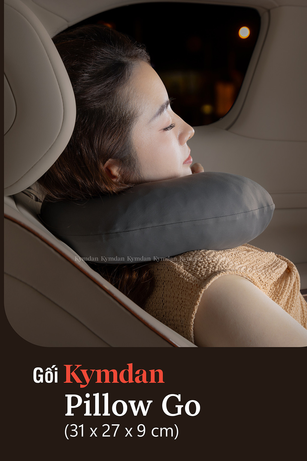 Mô tả Gối cao su thiên nhiên Kymdan Pillow GO - 1