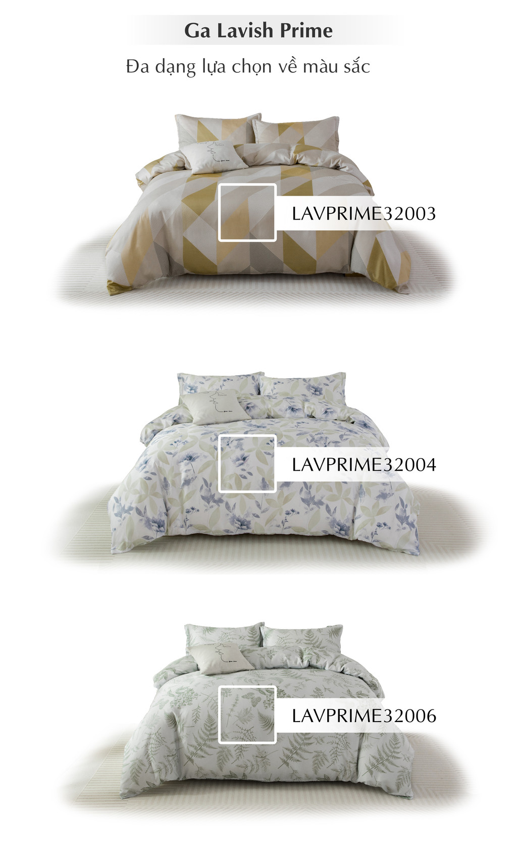 Mô tả Bộ Ga Kymdan Lavish Prime không kèm vỏ mền - 4
