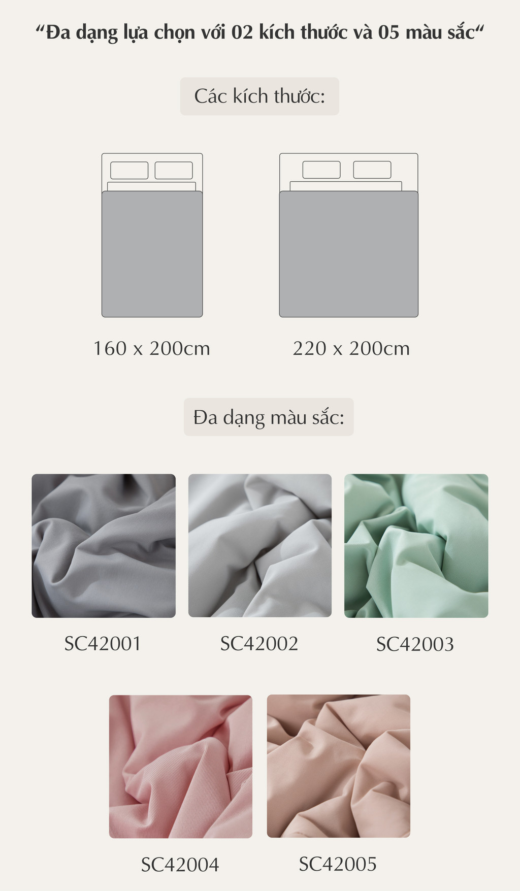 Mô tả Mền (chăn) Kymdan SleepCool - SC42001 - 3