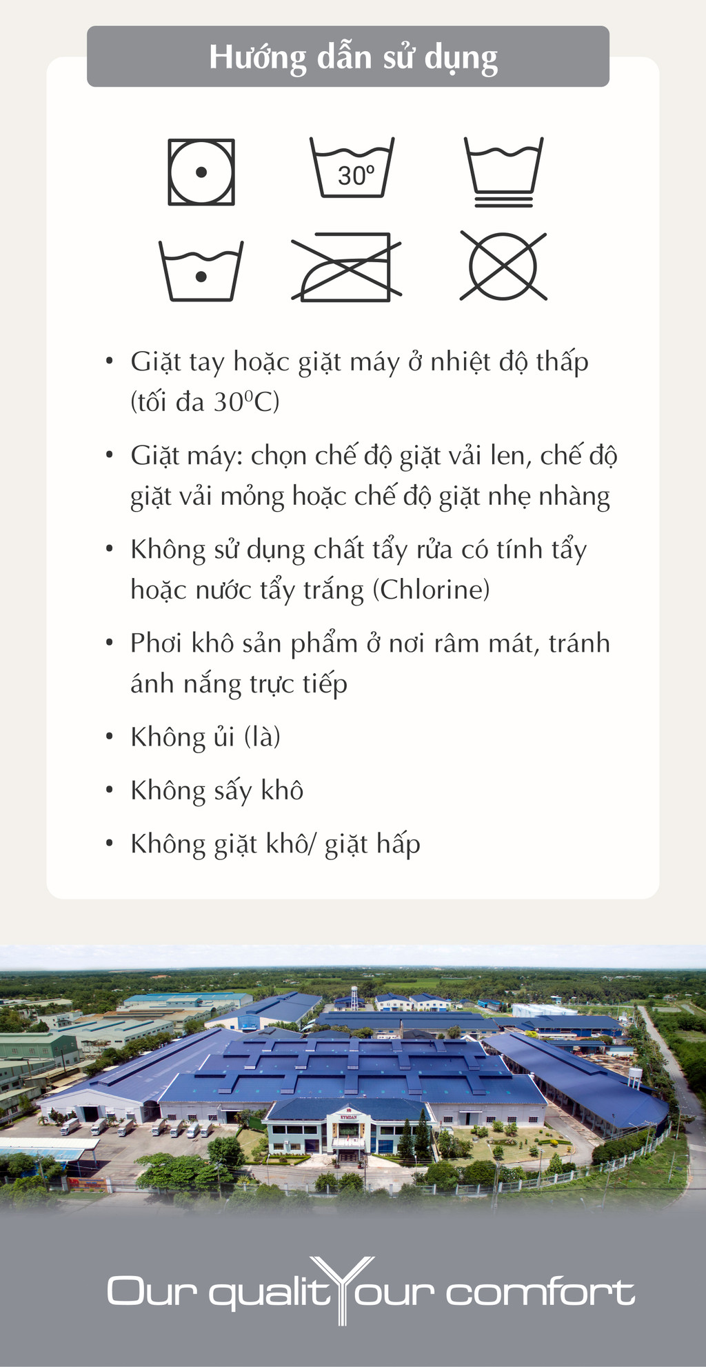 Mô tả Mền (chăn) Kymdan SleepCool - SC42001 - 4