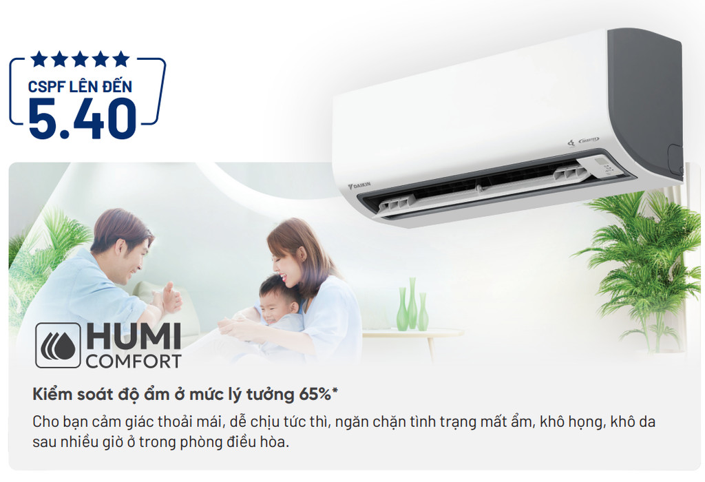 Mô tả MỚI 2025 - Điều Hòa Daikin 1 chiều Inverter FTKF25ZVMV 1HP 9000 BTU - 2