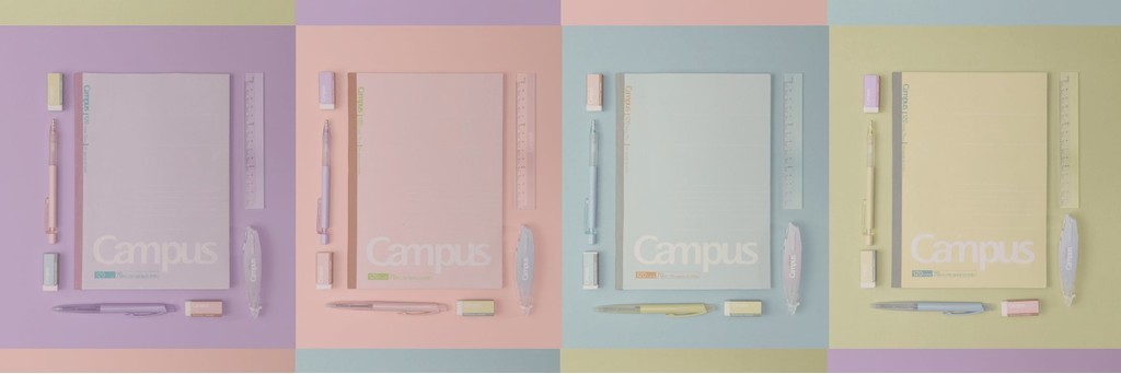 Mô tả Vở (Tập) Gáy Keo Kusumi Series Kẻ Ngang Có Chấm/ 4 Ly Ngang 80/120/200 Trang Khổ B5 Chính Hãng Campus - 7