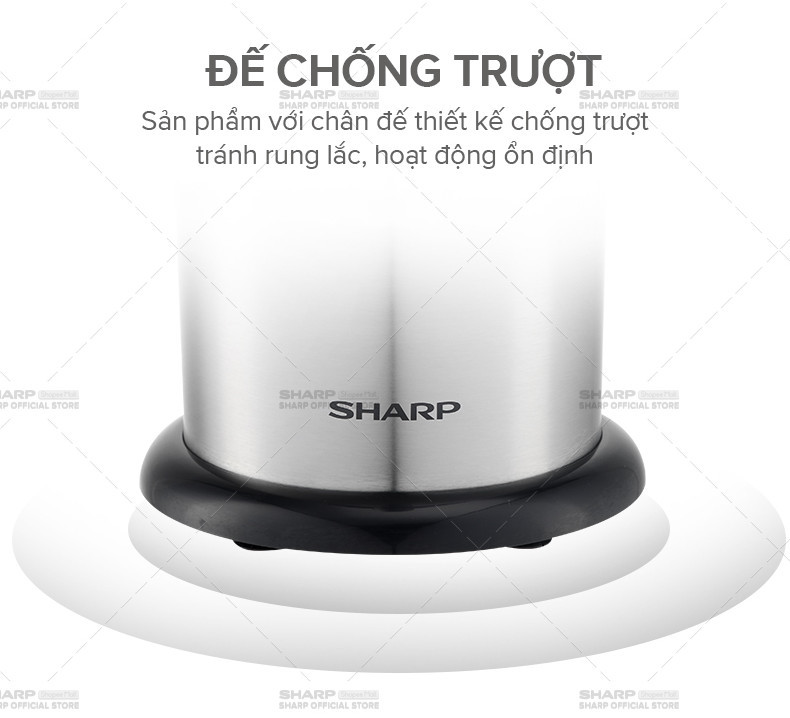 Mô tả Máy Vắt Cam Sharp EJ-J130-ST Đầu Rót Trực Tiếp - Hàng Chính Hãng Bảo Hành 12 Tháng - 1