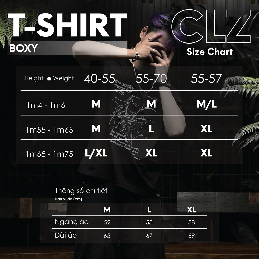 Mô tả Áo thun boxy tee local brand Cloudzy unisex phông tay lỡ nữ cotton phối màu form rộng boxy DREAMERS - 4