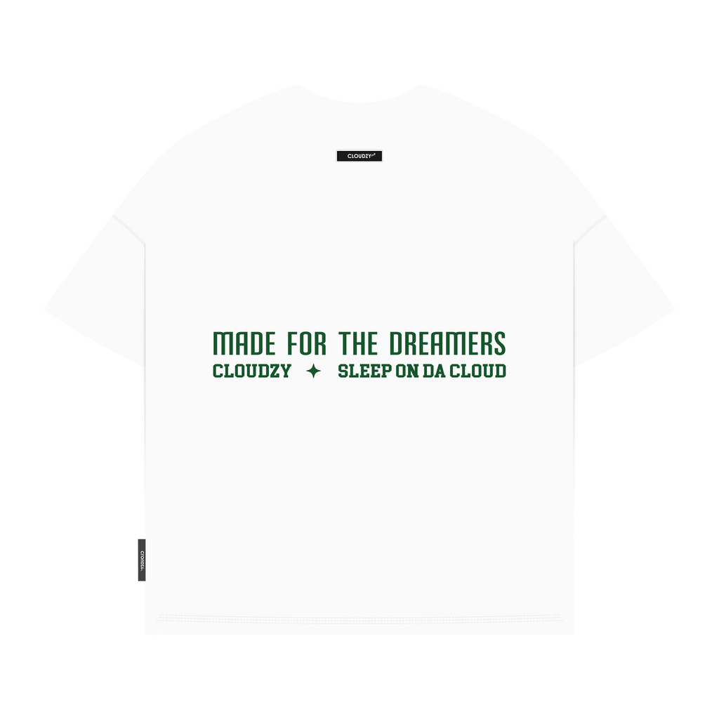 Mô tả Áo thun boxy tee local brand Cloudzy unisex phông tay lỡ nữ cotton phối màu form rộng boxy DREAMERS - 11