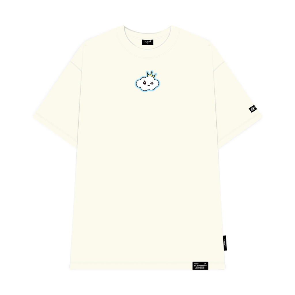 Mô tả Áo phông nữ nam unisex tay lỡ thun local brand form rộng teen cổ tròn oversize CLOUDZY CÂN ĐẨU VÂN - 4
