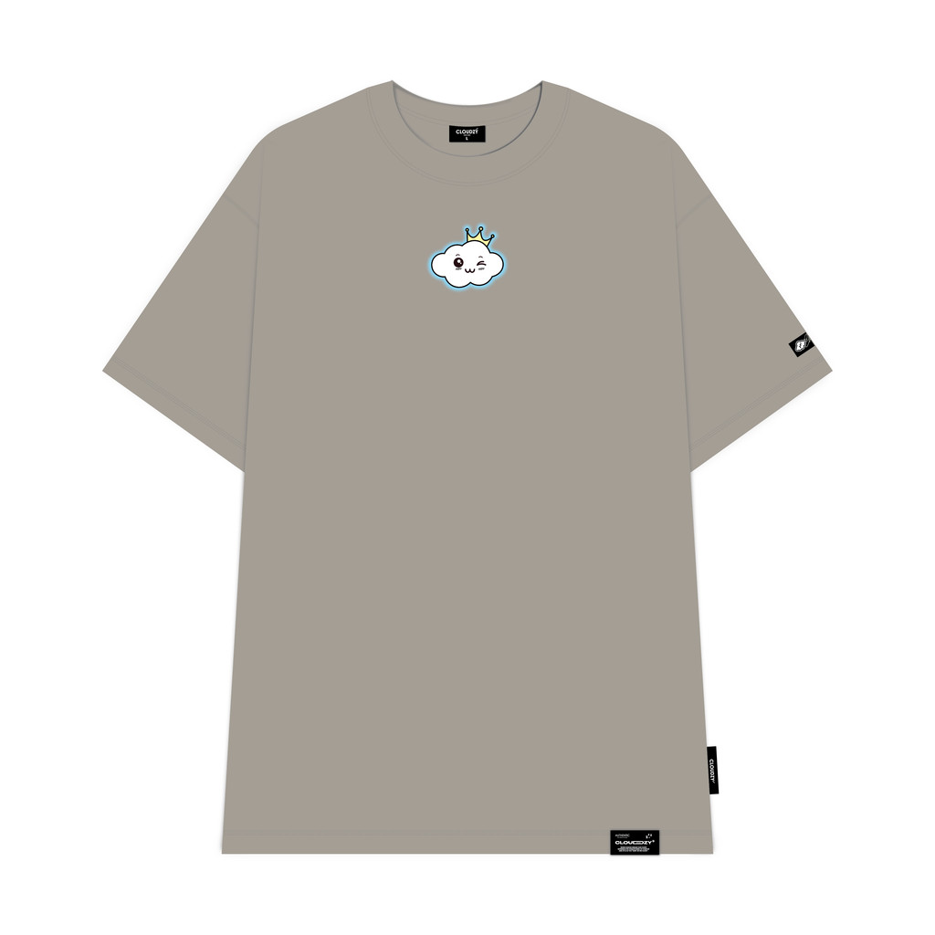 Mô tả Áo phông nữ nam unisex tay lỡ thun local brand form rộng teen cổ tròn oversize CLOUDZY CÂN ĐẨU VÂN - 6