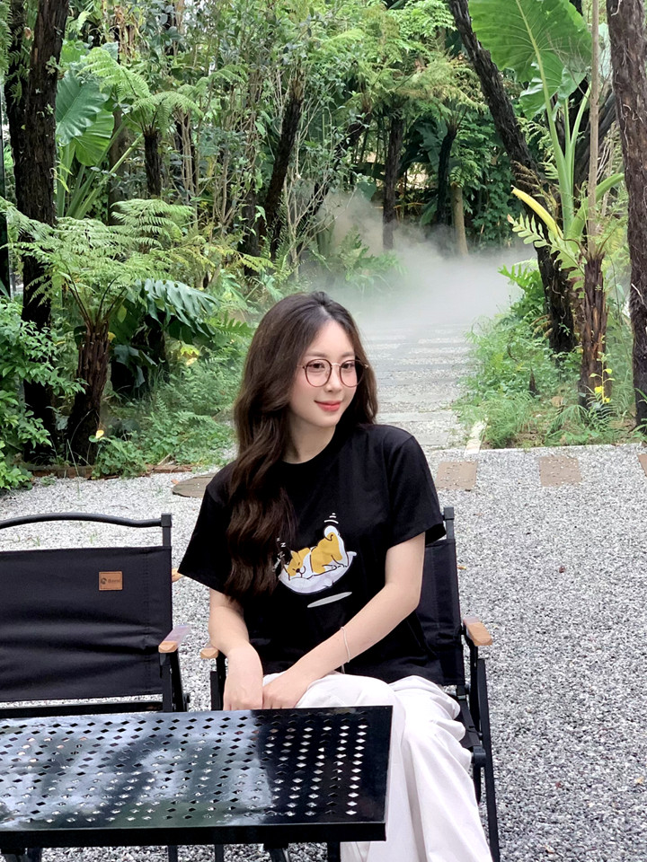 Mô tả Áo babytee thun phông cộc tay nữ Cloudzy localbrand cổ tròn body vải cotton co giãn màu hồng TH BBT - 4